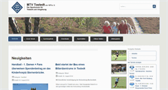 Desktop Screenshot of mtv-tostedt.de
